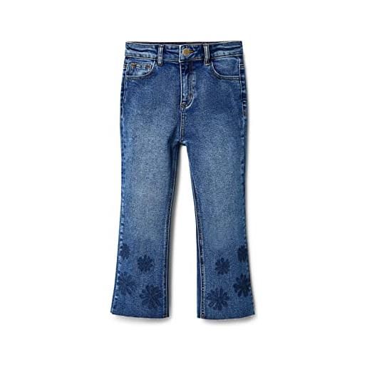 Desigual kids top-bo jeans, blue, 8-jul ragazze