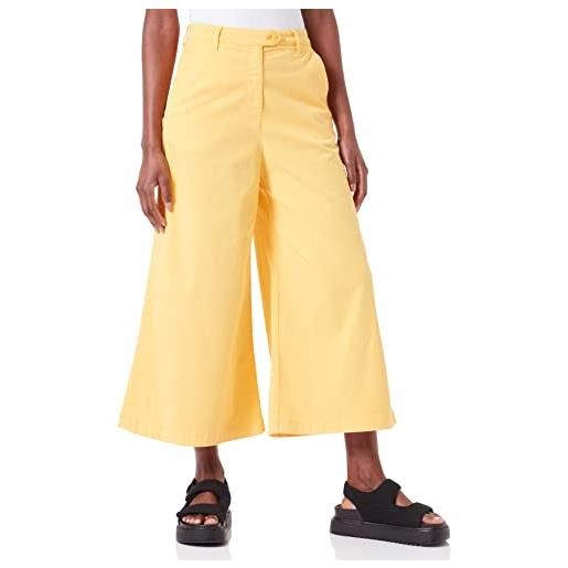Love Moschino lm gadget pantaloni, giallo, 46 donna