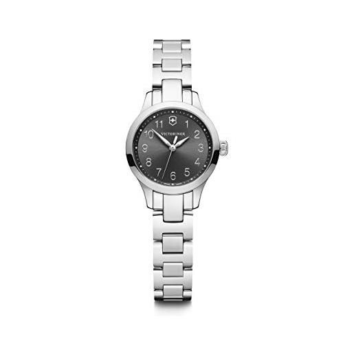 Victorinox donna alliance xs - orologio al quarzo analogico in acciaio inossidabile fabbricato in svizzera 241839
