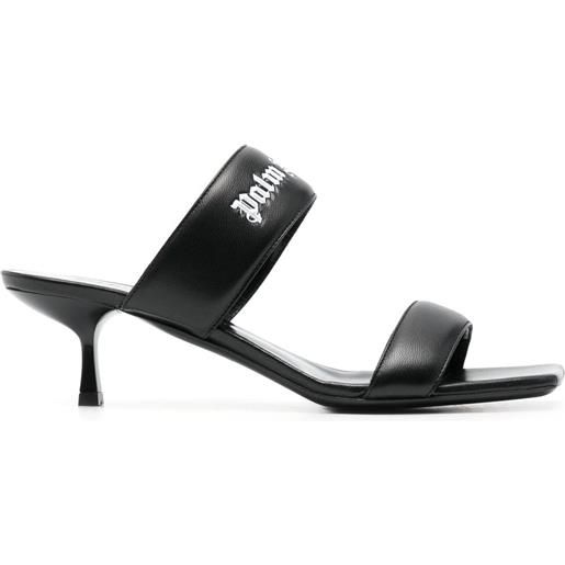 Palm Angels mules in pelle 45mm - nero