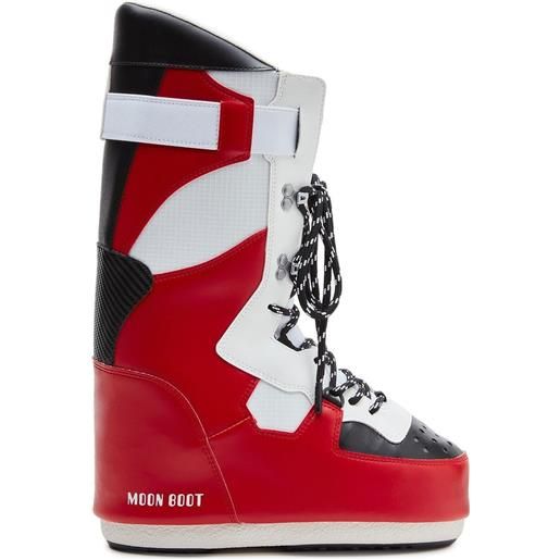 Moon Boot sneakers a stivale imbottite - rosso