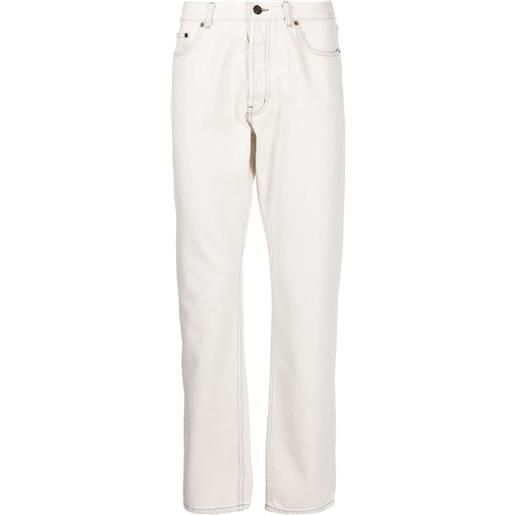 Saint Laurent jeans taglio comodo - bianco