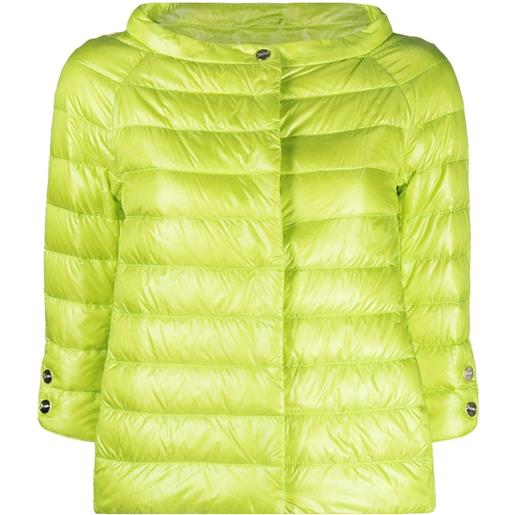 Herno giacca con maniche a 3/4 aminta - verde