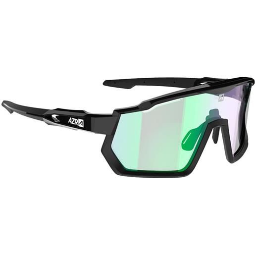 Azr kromic pro race rx photochromic sunglasses nero photochromic irise green mirror/cat1-3