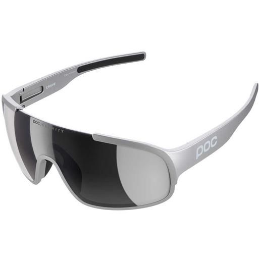 Poc crave sunglasses trasparente clarity universal silver mirror/cat3