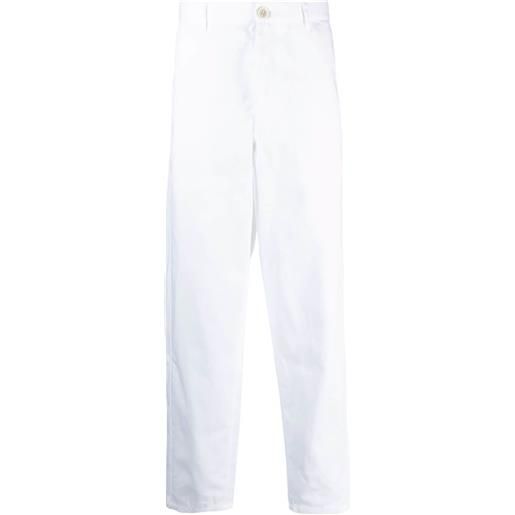 Comme Des Garçons Shirt jeans dritti - bianco