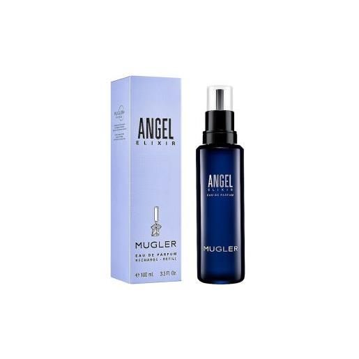 Mugler angel elixir Mugler refill 100 ml, eau de parfum ricaricabile spray