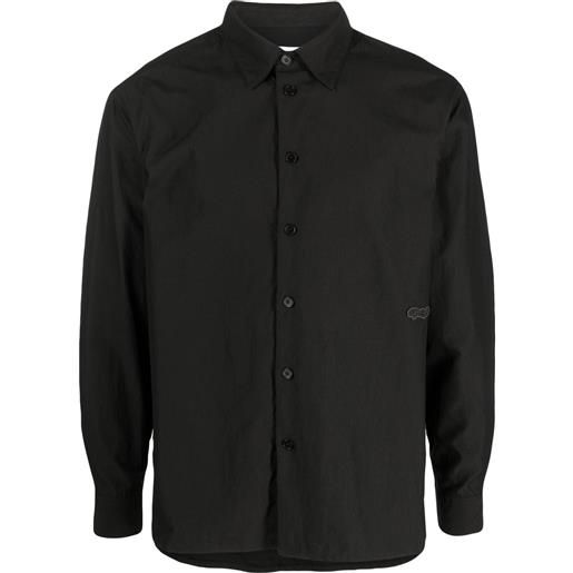 Soulland camicia con applicazione - nero