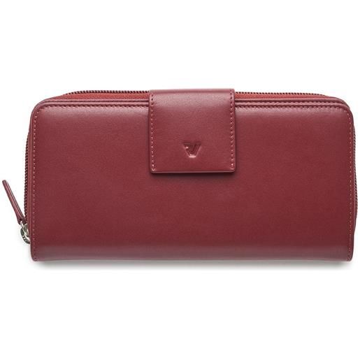 Roncato pascal portafoglio donna 19x10x3.5 cm - rosso scuro