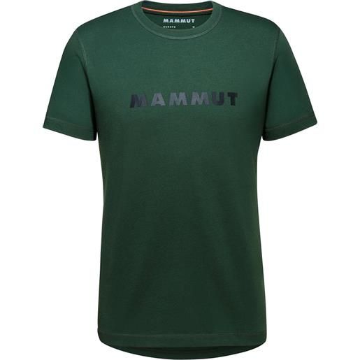 MAMMUT t-shirt scritta logo