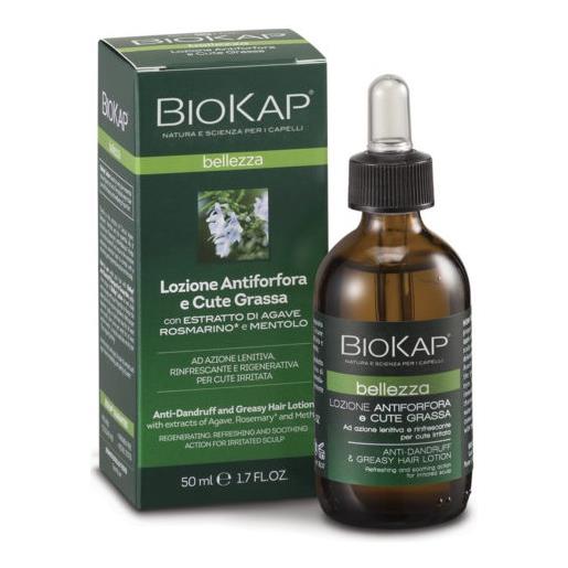 BIOS LINE SPA biokap bellezza - lozione antiforfora per capelli grassi - 50 ml