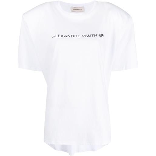 Alexandre Vauthier t-shirt con stampa - bianco