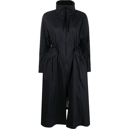 Herno trench con coulisse - nero