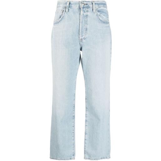 Citizens of Humanity jeans dritti crop - blu