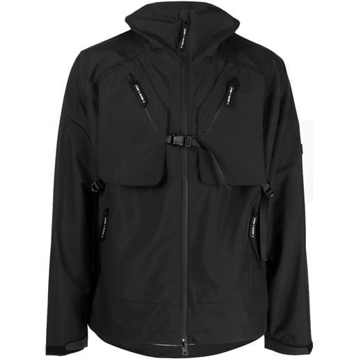 Spoonyard giacca con tasche - nero