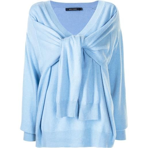 Sofie D'hoore maglione oversize - blu