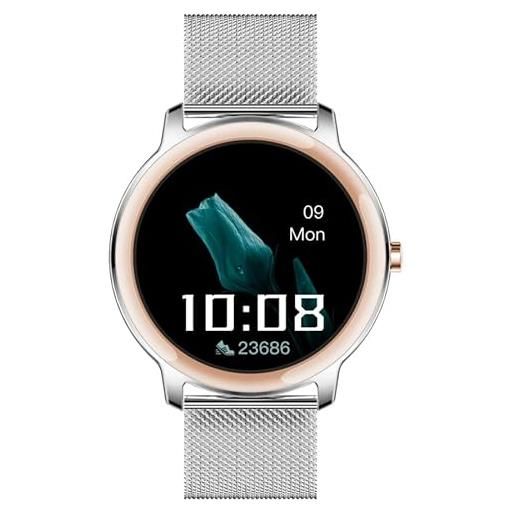TOUS orologio radiant smartwatch rotondo in acciaio ras20901