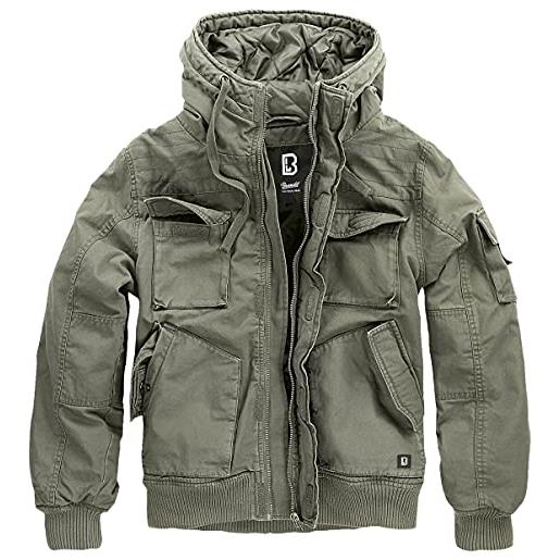 Brandit bronx jacket, giacca da uomo, mimetico scuro, s