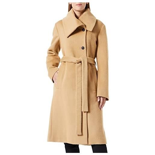 HUGO mabilla cappotto, marrone chiaro/pastello 239, 48 donna