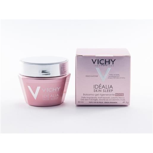 Vichy idealia crema viso notte balsamo gel rigenerante 50 ml