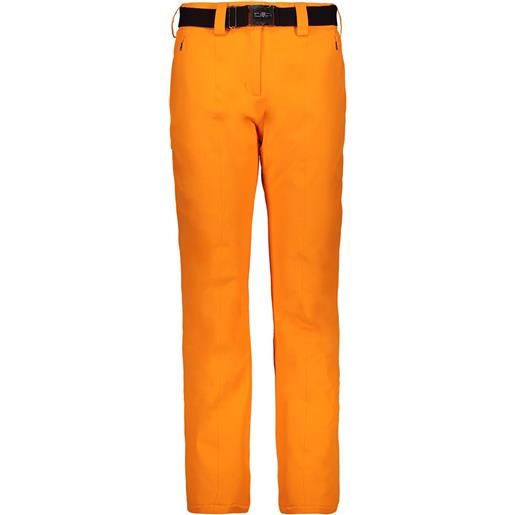 Cmp ski 3w05526 pants arancione xl donna