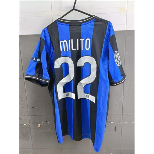 Inter fc nike maglia calcio storica vintage celebrativa milito 22 2 triplete milito-22-triplete-vintage-interfc