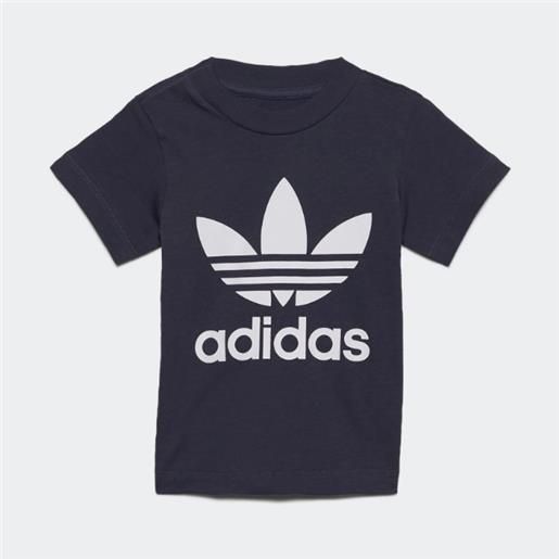Adidas t-shirt trefoil - blue - 12 mesi
