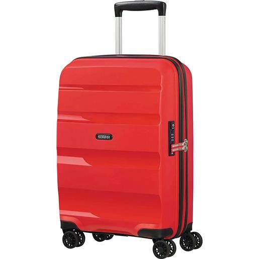 AMERICAN TOURISTER trolley bagaglio a mano bon air dlx spinner 55/20 tsa 4 ruote magma red - registrati!Scopri altre promo