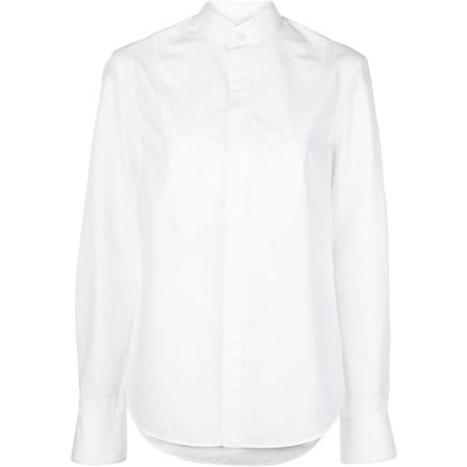 WARDROBE.NYC camicia release stile smoking con pettorina - bianco