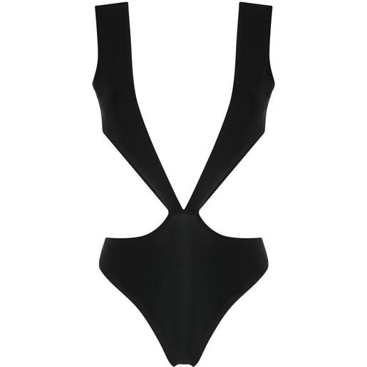 Alchemy body con scollo a v alchemy x lia aram - nero