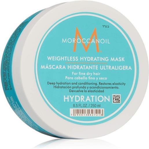 Moroccanoil weightless hydrating mask 250ml - maschera idratante effetto leggerezza capelli secchi fini