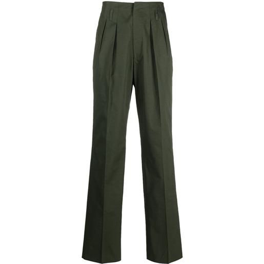 Giuliva Heritage pantaloni sartoriali a vita alta - verde