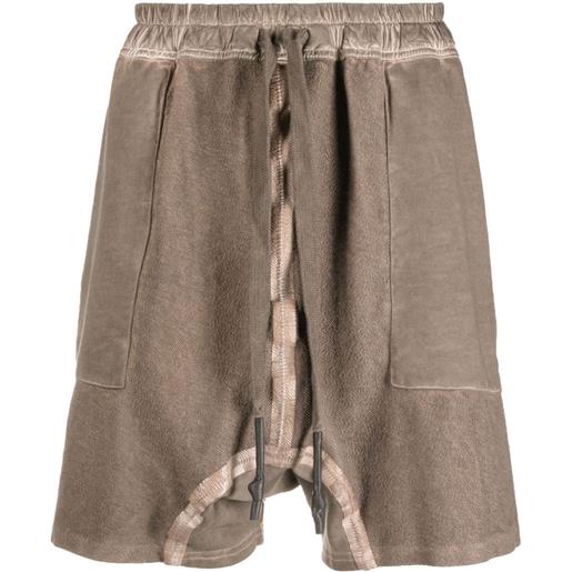 Isaac Sellam Experience shorts con dettagli cinturini - marrone