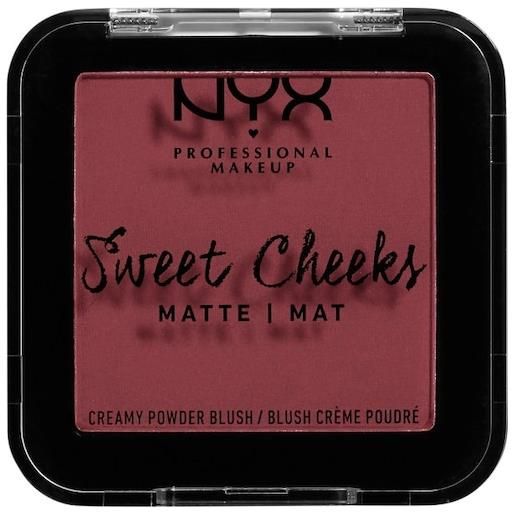 NYX Professional Makeup facial make-up blush sweet cheeks matte blush bang bang