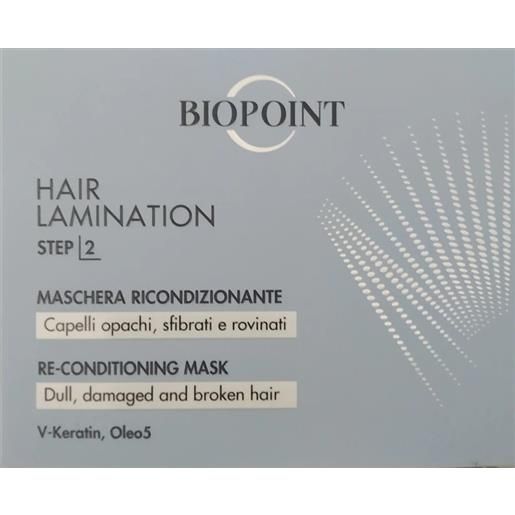 Biopoint hair lamination step 2 - maschera ricondizionante 200 ml