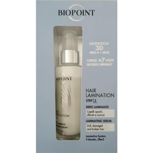 Biopoint hair lamination step 3 - siero laminante 50 ml