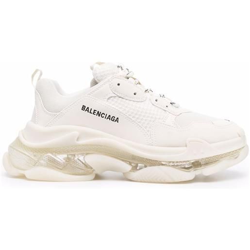 Balenciaga sneakers chunky triple s - bianco