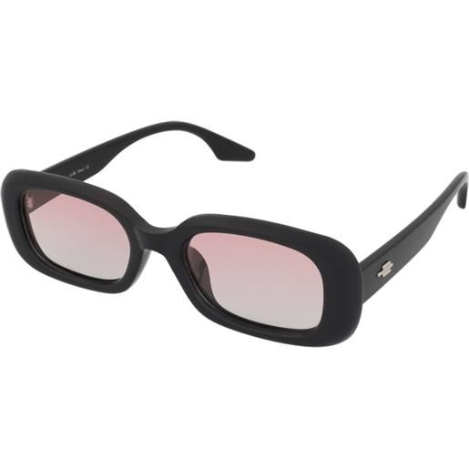 Crullé steez c1 | occhiali da sole graduati o non graduati | prova online | plastica | rettangolari | nero | adrialenti