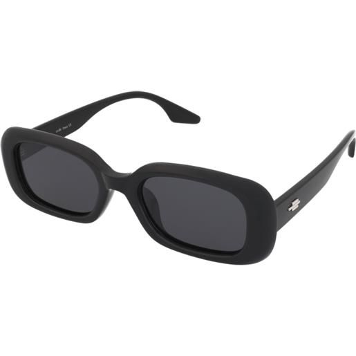 Crullé steez c2 | occhiali da sole graduati o non graduati | prova online | plastica | rettangolari | nero | adrialenti