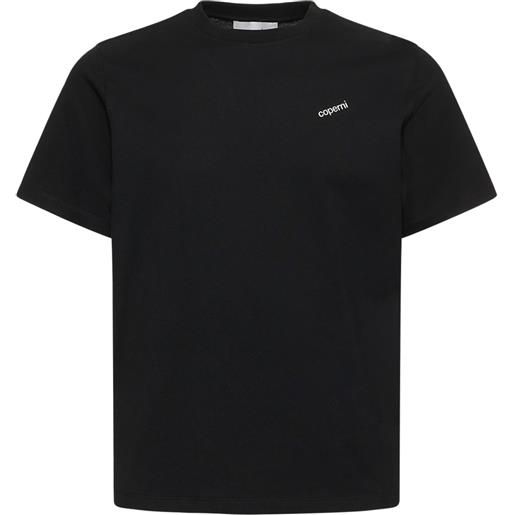 COPERNI t-shirt boxy fit in jersey di cotone con logo