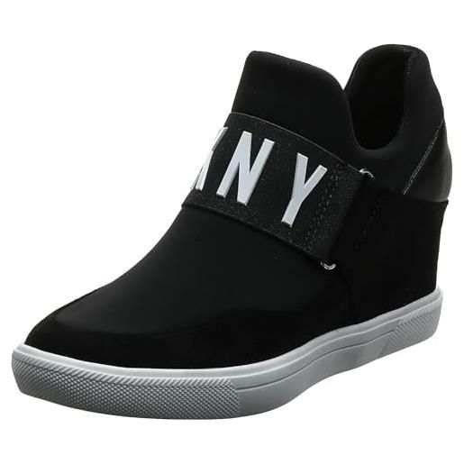DKNY cosmos, scarpe da ginnastica donna, black, 38 eu