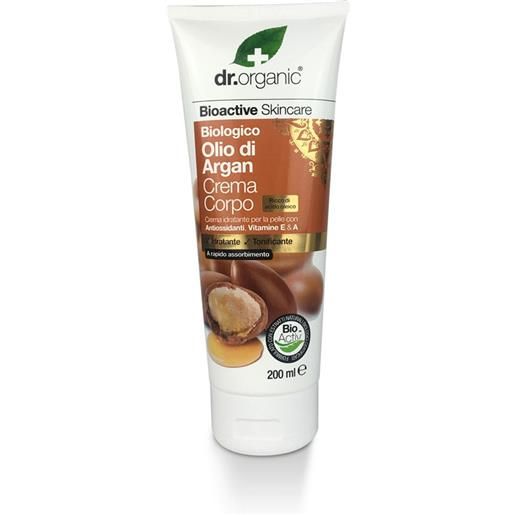 OPTIMA NATURALS SRL dr organic argan crema corpo 200ml