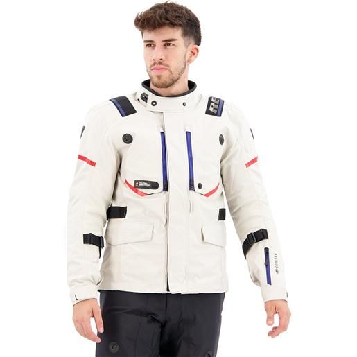 Revit motorcycle jacket rev´it vertical goretex bianco 2xl uomo