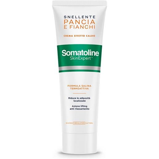Somatoline skin expert corpo - snellente pancia e fianchi effetto caldo, 250ml