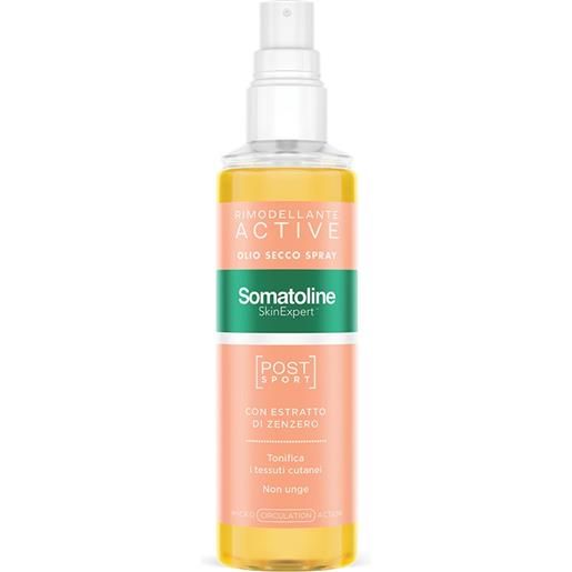 Somatoline skin expert corpo - rimodellante active olio secco spray, 125ml