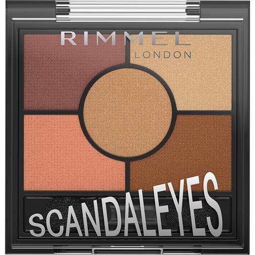 RIMMEL scandaleyes palette 05 sunset bronze palette