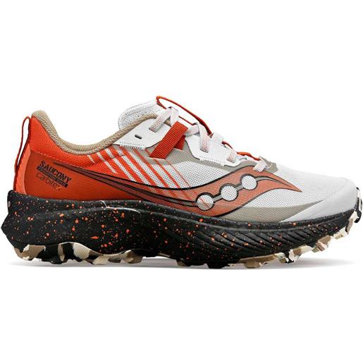Saucony endorphin edge trail running shoes bianco, arancione eu 35 1/2 donna
