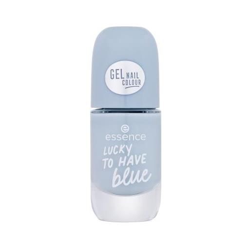 Essence gel nail colour smalto per unghie ad asciugatura rapida con effetto lucido 8 ml tonalità 39 lucky to have blue