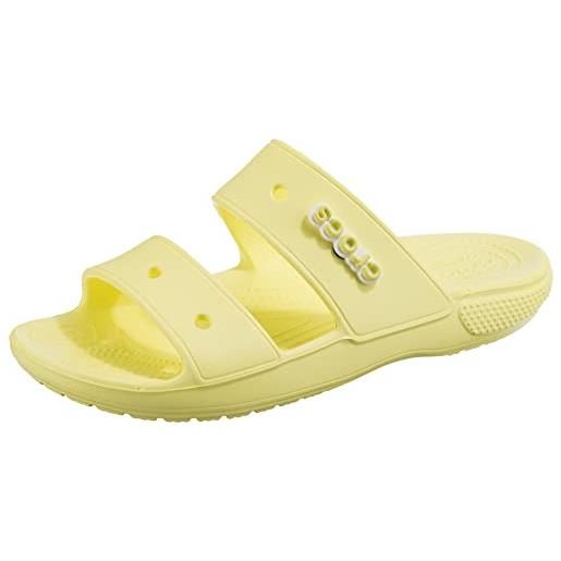 Crocs classic Crocs sandal, sandali unisex - adulto, giallo (sulphur), 38/39 eu