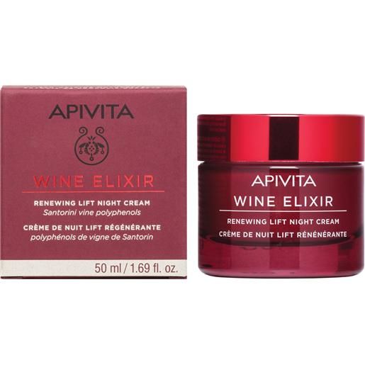 APIVITA SA apivita wine elixir renewing lift night cream - crema notte liftante rigenerante 50ml